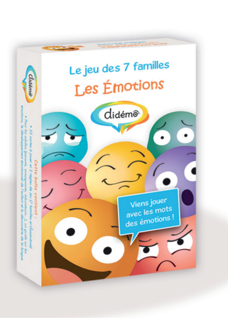 Les émotions - le jeu des 7 familles | POPAIA
