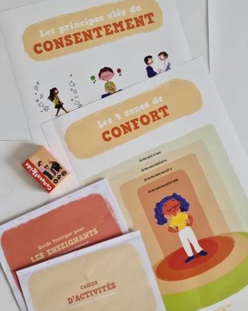 Outil pédagogique sur la notion du consentement pour les enseignants - ConsentKido